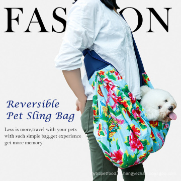 Doglemi Atacado Cat Dog Carrier Travel Bag Sling Reversível Moda Pet bag